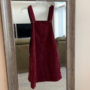 Corduroy Jumper Dress